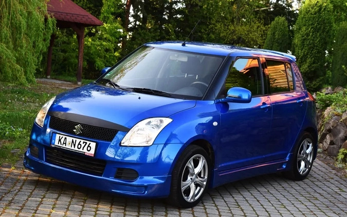 Suzuki Swift cena 16700 przebieg: 158000, rok produkcji 2008 z Limanowa małe 326